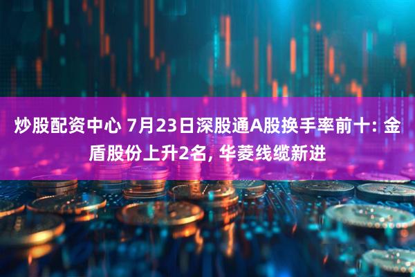 炒股配资中心 7月23日深股通A股换手率前十: 金盾股份上升2名, 华菱线缆新进