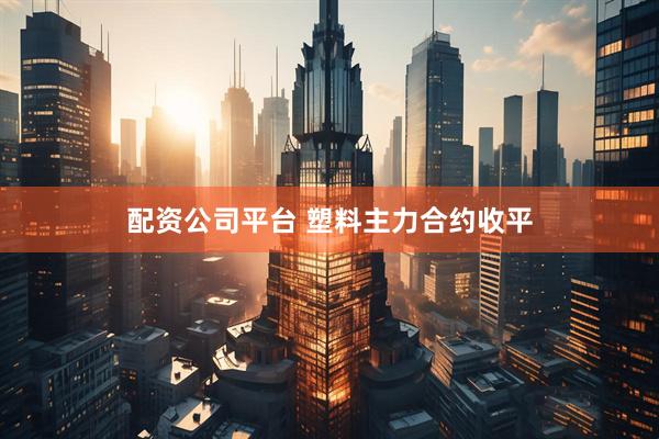 配资公司平台 塑料主力合约收平